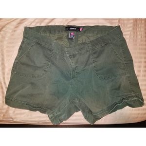 Dark Green Shorts